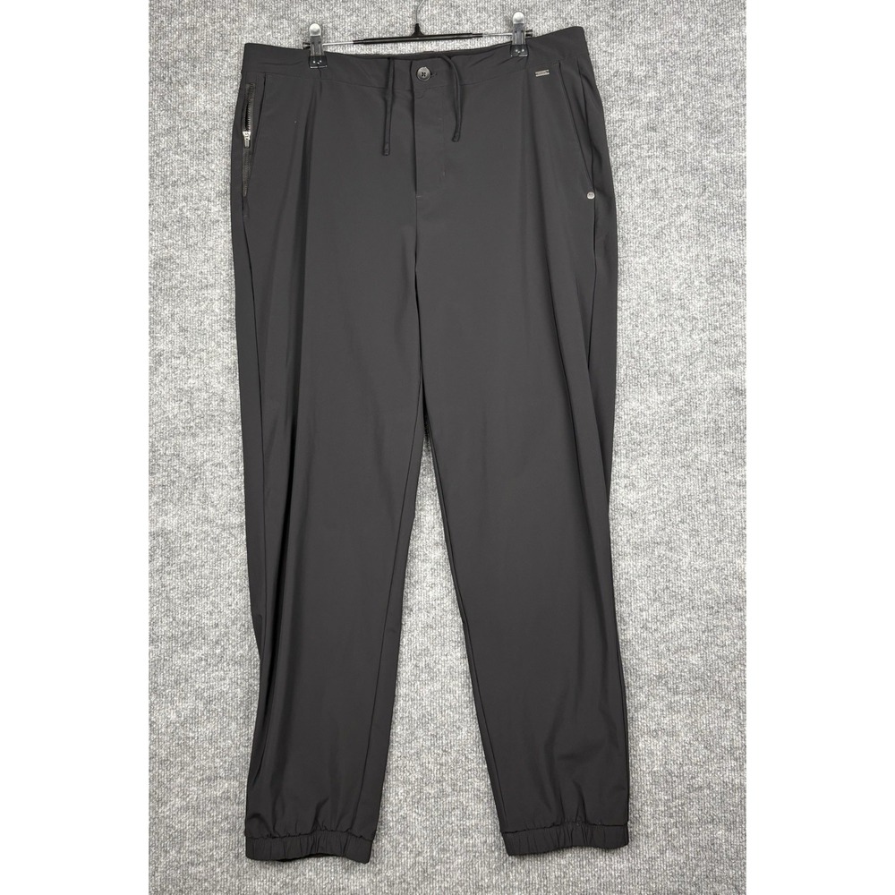 Vuori Fleet Travel Jogger Men's XL Black Stretch Performance Pants V444 - Picture 1 of 6